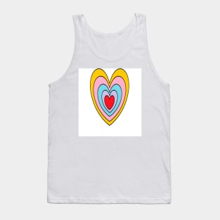 Colorful Hearth Tank Top